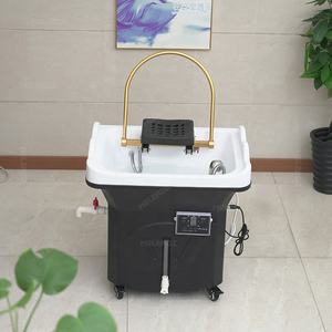Olmayan sıhhi tesisat taşınabilir ayar kafa Spa Salon şampuan lavabo çıkarılabilir şampuan saç havzası Spa şampuan haznesi - Product Image 2