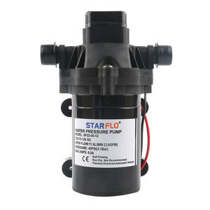 ปั๊มน้ำไดอะแฟรมแบบดูดเอง 33 รุ่น 24V/12V สำหรับรถบ้าน ใช้พลังงานแบตเตอรี่ ติดตั้งบนยานพาหนะทางทะเล ปั๊มน้ำไฟฟ้ากระแสตรงสำหรับเรือยอชท์ - Product Image 1