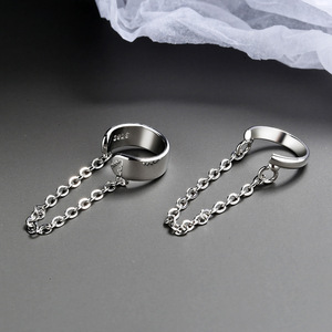 Clip de Oreja de Plata de Ley 925, Diseño Ligero, Novedad 2026, Sin Perforación, Joyería de Verano para Mujer - Product Image 1