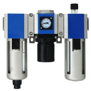 Regulador de pressão ajustável tipo airtac, unidade de tratamento para fonte de ar sr/ gfc200/300/400-06-08-10