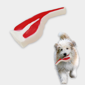 Giocattolo Squeaky a Forma di Prosciutto per Cani, Divertente e Interattivo per Alleviare la Noia, Vendita Diretta dalla Fabbrica - Product Image 1