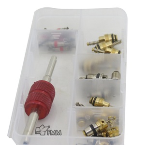 Kit de Herramientas para Extraer y Reemplazar Válvulas de Aire Acondicionado (2 Vías) para Regal, Beverly, Volkswagen, Toyota, Honda, Elantra, R134a, R12 - Product Image 1