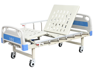 Cama <span class=keywords><strong>de</strong></span> <span class=keywords><strong>Hospital</strong></span> Manual Plegable <span class=keywords><strong>de</strong></span> Acero, Ajustable y Resistente, con Estructura <span class=keywords><strong>de</strong></span> Pared Gruesa - Product Image 5