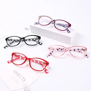 Good Quality Free Shipping Colorful Black Sale Online Germany Design Protection River Spring Hinges Rectangle Reading Glasses
