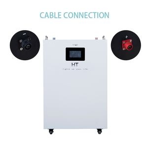 แบตเตอรี่ลิเธียมสำรองพลังงานแสงอาทิตย์รุ่นใหม่ ขายดี 51.2V 200AH ติดผนัง HT-51200W 10kw  แบบติดผนัง - Product Image 2