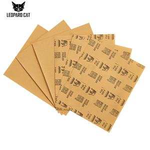 Papel Kraft Cwt SiC, papel de lija abrasivo, grano 60 a grano 2000, hoja de papel de 230mm x 280mm para reparación de automóviles - Product Image 4