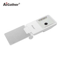 Escáner de Código de Barras Inalámbrico de Escritorio con Batería de Gran Capacidad, Lector de Códigos QR 2D, Diseño Plegable, CMOS Omnidireccional para Punto de Venta Minorista