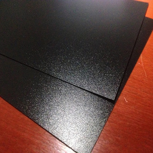 Nhà máy trực tiếp cứng PVC <span class=keywords><strong>Matte</strong></span> nhựa Vật liệu cuộn linh hoạt màu đen trắng Màu sắc tấm Hội Đồng Quản trị với cắt dịch vụ chế biến - Product Image 4