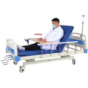 HOCHEY MEDICAL Mobilier hospitalier : <span class=keywords><strong>Lit</strong></span> médical manuel à 3 manivelles et Lits médicaux hospitaliers à 2 manivelles pour cliniques et patients - Product Image 5