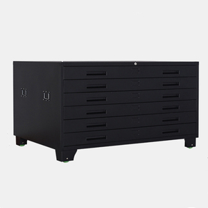 Steel File Cupboard Metal Map Cabinet <b>Storage</b> <b>Chest</b> of Drawer Muti Drawer File Cabinet Bedroom Furniture Modern 1 Piece - Product Image 5