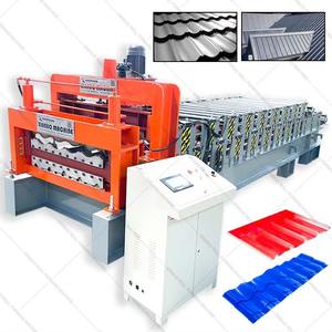 Anpassbare Dicke Vollautomatische Einlagige Rollformmaschine Doppellagige Dreilagige Rollformmaschine - Product Image 3