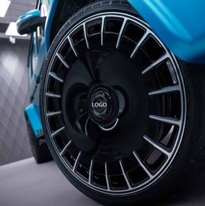 Jantes en alliage d'aluminium forgé <span class=keywords><strong>4x4</strong></span> tout-terrain 19 20 21 22 24 pouces 5x130 pour Benz <span class=keywords><strong>Brabus</strong></span> G800 900 <span class=keywords><strong>AMG</strong></span> S63 - Product Image 1
