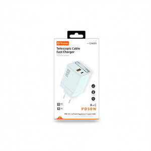 Cargador Rápido con Cable Telescópico Innov PD50W A+C, Adaptador de Viaje - Product Image 2