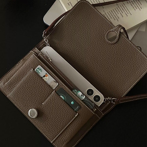 Cartera multifuncional 3 en 1 Zenos de PU para teléfono, bolso cruzado, tarjetero y porta pasaporte - Product Image 2