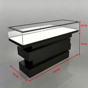 In-Stock Eco-Friendly LED Stainless Steel Glass Jewelry & Watch Display <b>Cabinet</b> One-Stop Store Fit-Out Solution - Product Image 5