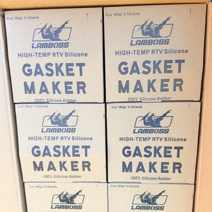 LAMBOSS Sellador de <span class=keywords><strong>Silicona</strong></span> RTV Negro/Rojo/Azul, Resistente al Aceite y a Altas Temperaturas, para Uso Automotriz e Industrial - Product Image 5