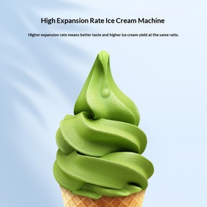 Macchina per Gelato Commerciale per Negozi di Tè al Latte e Dessert, Verticale da Banco, Piccola Gelatiera Automatica per Gelato Soft 220V 2500W - Product Image 3