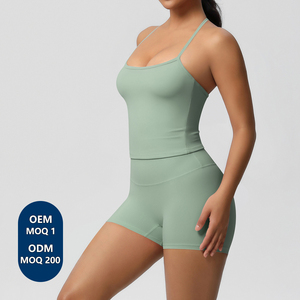 Couleur unie Double face poilu beau dos Long gilet haut serré sport course Fitness Yoga costume pour les <span class=keywords><strong>femmes</strong></span> - Product Image 6