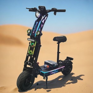 Geofought G14 Scooter <b>72V</b> Dual Motor 13-inch Road Tires 40-100AH Lithium <b>Battery</b> 60-300km Range City Riding Scooter - Product Image 1