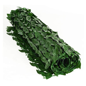 Wholesale Durable Eco-Friendly Waterproof <strong>Plastic</strong> PVC <strong>Green</strong> Leaf Hedge <strong>Fence</strong> 7ft Height Outdoor Home Garden Privacy Decoration - Product Image 2