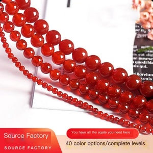 Venta al por Mayor de Cuentas de Cristal Natural de Ojo de Tigre y Ágata de 4mm-12mm, Piedras Preciosas Sueltas para la Fabricación de Joyería, Envío Rápido - Product Image 2