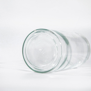 Pot en verre rond à large ouverture de 720 ml, personnalisé, transparent, écologique, recyclable, avec couvercle en métal, pour le stockage de bonbons, de gelées, de biscuits et d'aliments - Product Image 4