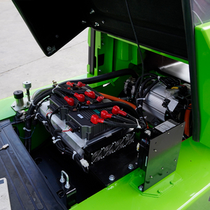 Empilhadeira Elétrica OXPLO CPD40D de 4 Toneladas com Bateria de Íon de Lítio, Recursos Avançados de Segurança e Luz Azul para Aviso de Pedestres - Product Image 3