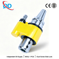 Mandrin de fraisage à refroidissement interne CNC robuste BT50 BT40 OSL à verrouillage latéral avec support de trou d'huile et queue Weldon