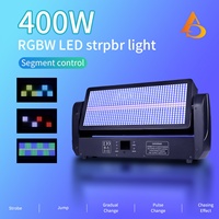 Lumière stroboscopique RGBW 4 en 1 personnalisée pour DJ, discothèque, fête, contrôle DMX, lumière stroboscopique de scène 400 W