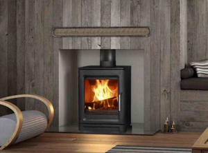 Chimenea de Leña Independiente de Hierro Fundido Serie R con Certificación CE para Sala de Estar, Autocaravanas, Villas y Casas de Huéspedes - Product Image 3