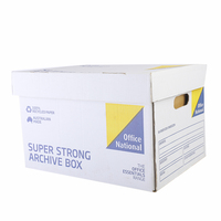 Caja de Envío Corrugada Resistente, Libre de Ácido, de 8.5x11 Pulgadas, para Archivos, Documentos, Revistas y Almacenamiento de Papel