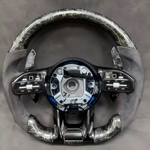 Volante de Fibra de Carbono Forjado para Mercedes Benz A45 W204 W205 W176 W246 W231 W172 W218 W166, Accesorios para Volante - Product Image 1