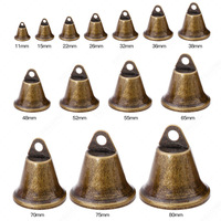 Bestiame mucca cavallo cane da pastore campanelli da pascolo materiale rame croccante Anti-perdita forte fattoria antico collo di mucca campane
