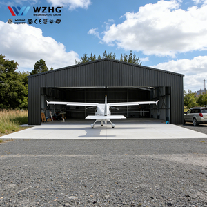 Garaje para Aviones Grandes, Estructura de Acero Profesional - Product Image 1