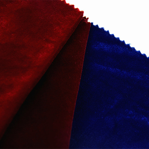 IFR 100% Polyester Bourgogne Velours <span class=keywords><strong>Tissu</strong></span> Plaine Tricoté Couleur Unie Stade Rideau Matériel Divers Polaire - Product Image 2