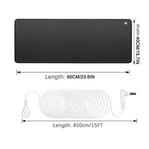 Tikar pembumian lantai Desktop portabel 60*40CM, bantalan pijat aplikasi tubuh kawat 4.5M mengurangi kecemasan nyeri meningkatkan tidur - Product Image 1