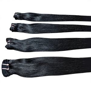 Paquete de calidad superior Oferta de 5 extensiones de cabello humano liso natural crudo para un aspecto elegante - Product Image 1