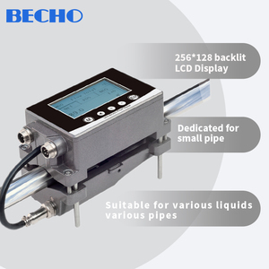 Becho DN15-DN40mm Phổ Nhỏ Ống Clamp-On Siêu Âm Lưu Lượng Kế/Flow Meter Siêu Âm Đồng Hồ Nước Thông Minh Đồng Hồ - Product Image 1