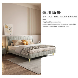 Pieds de meubles en métal Wansheng, forme papillon, trident à 15 points, support en fer pour canapé, table basse, meuble TV, pieds de commode de chevet - Product Image 4