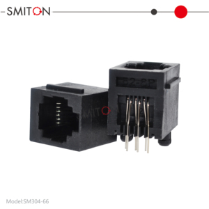 Connettore Femmina RJ12 a 6 Pin 6P6C per Montaggio su PCB - Product Image 2