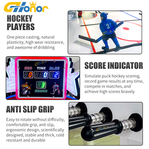 Vente directe usine : Machine <span class=keywords><strong>de</strong></span> hockey sur glace double d'intérieur pour 2 joueurs, à monnayeur, type hockey à <span class=keywords><strong>bulles</strong></span>, <span class=keywords><strong>jeux</strong></span> à monnayeur - Product Image 4