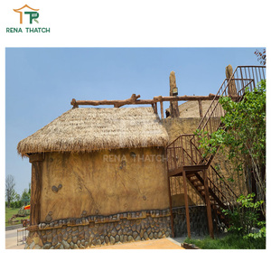 <span class=keywords><strong>Tegole</strong></span> in <span class=keywords><strong>Plastica</strong></span> Ignifughe Effetto Paglia di Palma per Zone Tropicali, Ideali per Cottage, Padiglioni e Capannoni - Product Image 5