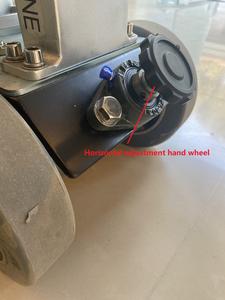 छोटे किनारे t330 मैनुअल फ्लोर पीस पॉलिशिंग मशीन सस्ती कीमत 0-1400 एपॉक्सी ग्रेनाइट कंक्रीट सतह इंजन गियर मोटर पंप - Product Image 4