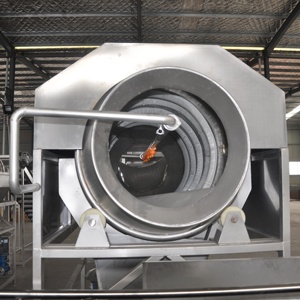 <span class=keywords><strong>Machine</strong></span> à <span class=keywords><strong>laver</strong></span> automatique de fruits et légumes de premier ordre, moteur, acier inoxydable de qualité alimentaire, grande capacité de nettoyage - Product Image 3