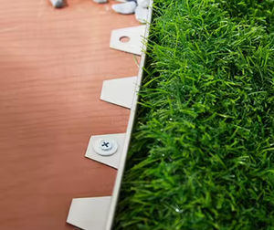 Bordure de jardin paysager en acier inoxydable, bordure de pavé métallique décorative facile à plier pour les espaces extérieurs - Product Image 6