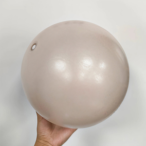 Pelota de Yoga Personalizable Beige Mate, Libre de PVC, Antiexplosión, 25 cm, Balón de Ejercicio para <span class=keywords><strong>Pilates</strong></span> con Bomba, para Uso Adulto - Product Image 5
