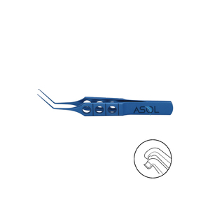 ปากคีบไมโครแคปซูลเฮกซิสคีมปากยาว3.35นิ้วด้ามตรงมุมยาว - Product Image 1