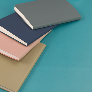 Cuaderno de reuniones escolares y de negocios, diario, tamaño A4-A5-A6, tapa dura de cuero, 60 hojas interiores, encuadernación cosida con hilo, incluye bolígrafo - Product Image 5