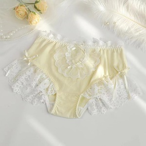 ZhenShangMei in <span class=keywords><strong>pizzo</strong></span> <span class=keywords><strong>perizoma</strong></span> da donna con stringhe incrociate a <span class=keywords><strong>vita</strong></span> <span class=keywords><strong>alta</strong></span> mutandine con fiocco cavo lavorate a maglia di mezza <span class=keywords><strong>vita</strong></span> biancheria intima Sexy sfacciato - Product Image 6