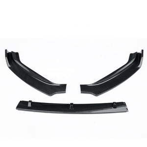 Magasins d'usine trois sections Style mise à niveau pare-chocs avant lèvre antérieure pour Volkswagen Golf VII 7 7.5 MK 7 <span class=keywords><strong>G</strong></span> <span class=keywords><strong>T</strong></span> I <span class=keywords><strong>R</strong></span> Line nouveau ABS - Product Image 3